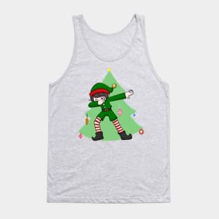 Anime Dabbing Elf Tank Top